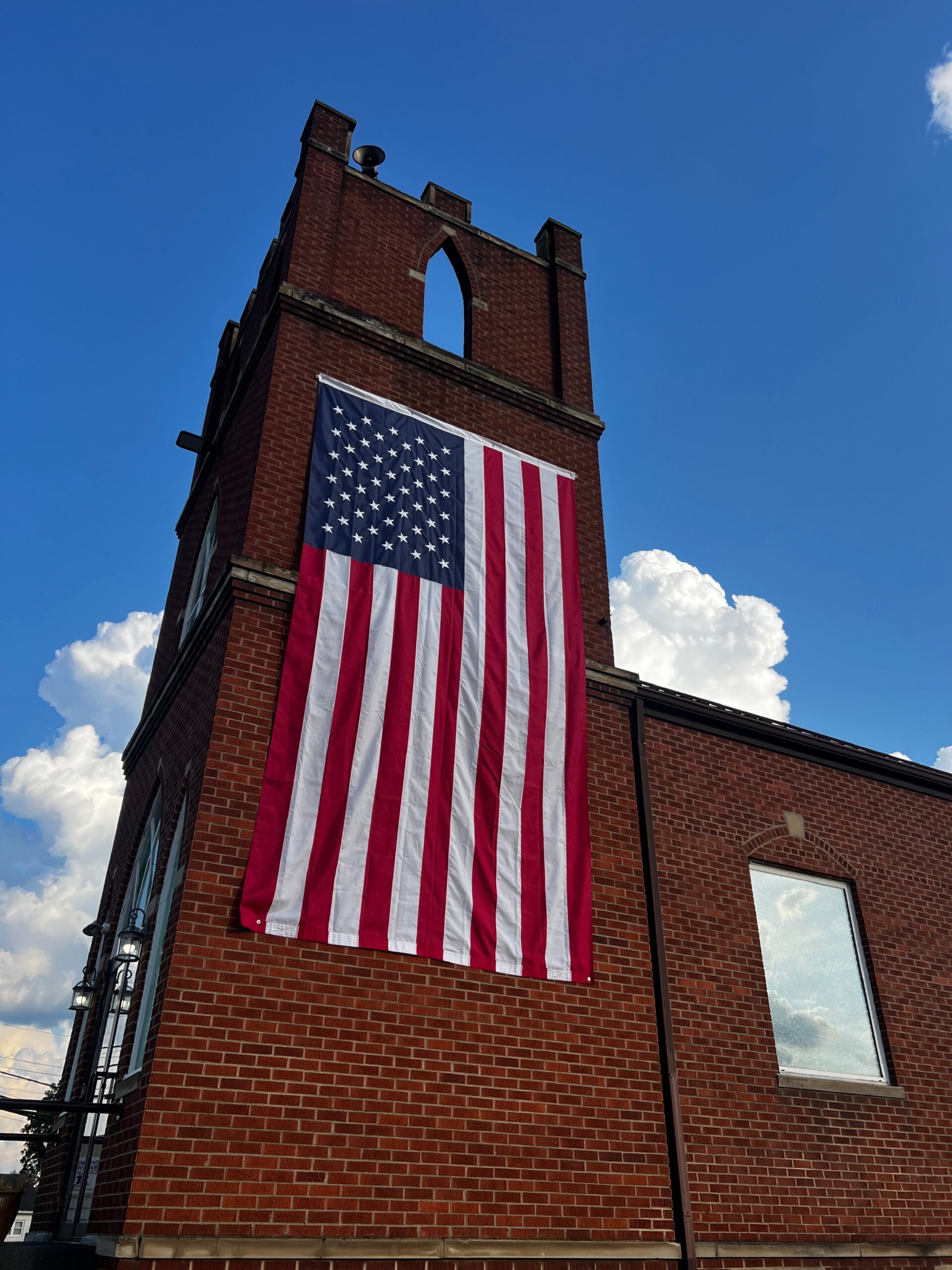 Hilltop flag